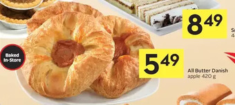 Foodland All butter danish offer