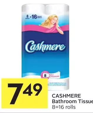 Foodland Cashmere bathroom tissue offer