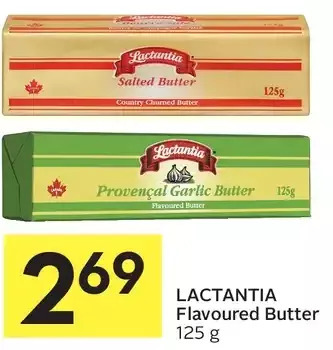 Foodland Lactantia flavoured butter offer