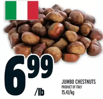 Metro Jumbo chestnuts offer