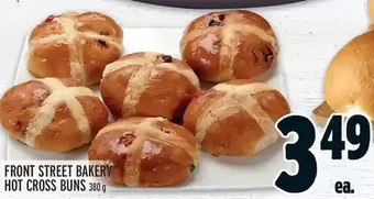 Metro Front street bakery hot cross buns offer