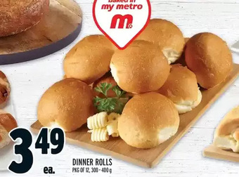 Metro Dinner rolls offer