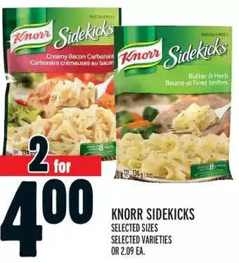 Metro Knorr sidekicks offer