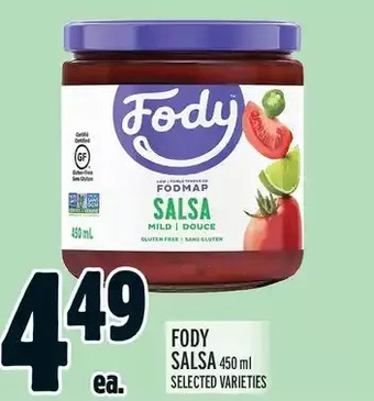 Metro Fody salsa offer