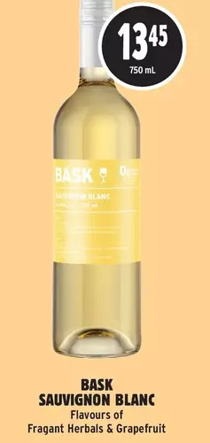 Metro Bask sauvignon blanc offer