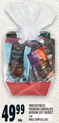 Metro Irresistibles premium chocolate medium gift basket offer