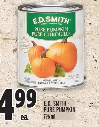 Metro E.d. smith pure pumpkin offer