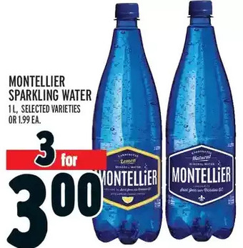 Metro Montellier sparkling water offer