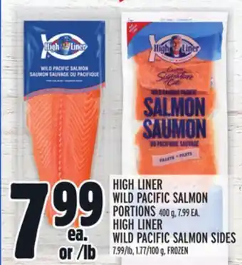 Metro High liner wild pacific salmon portions offer