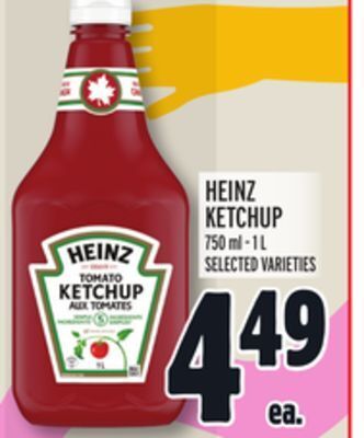 Metro Heinz ketchup offer