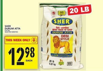 Food Basics Sher durum atta offer