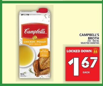 Food Basics Campbell's broth offer