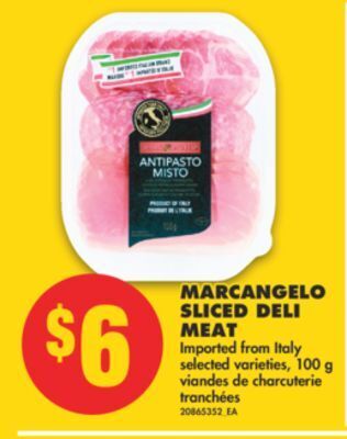 No Frills Marcangelo sliced deli meat, 100 g offer