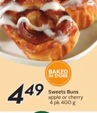 Sobeys Sweets buns offer