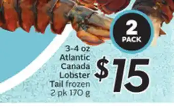Sobeys Atlantic lobster tail offer