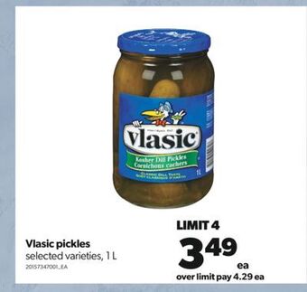 Real Canadian Superstore Vlasic pickles, 1 l offer
