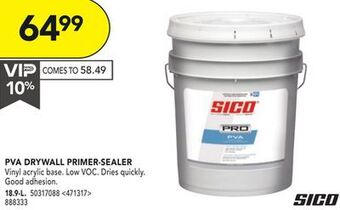 RONA Sico pva drywall primer-sealer offer
