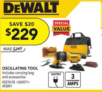 RONA Dewalt oscillating tool offer