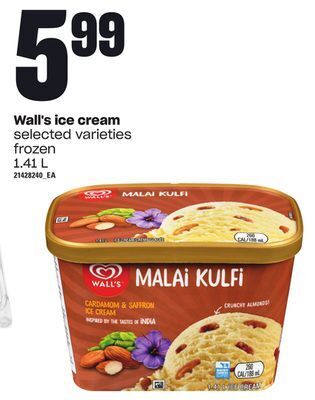 Loblaws Wall's ice cream, 1.41 l offer