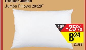 Sushi Shop Jumbo pillows 20x28" offer