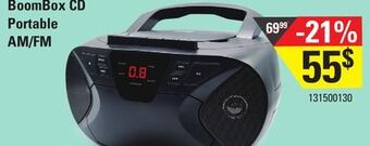 Sushi Shop Boombox cd portable am/fm offer
