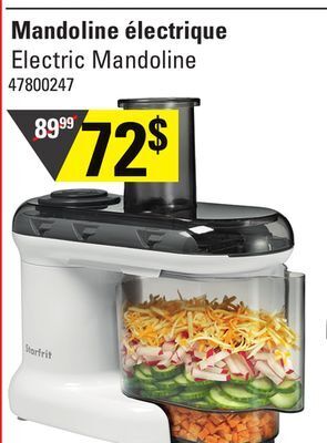 Sushi Shop Starfrit electric mandoline offer