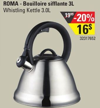 Sushi Shop Whistling kettle 3.0l offer