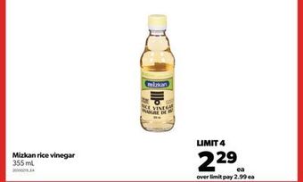 Real Canadian Superstore Mizkan rice vinegar, 355 ml offer