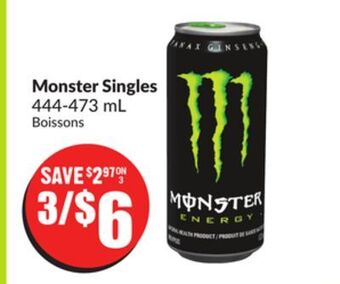 Chalo FreshCo Monster singles 444-473 ml offer