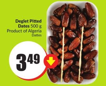 Chalo FreshCo Deglet pitted dates 500 g product of algeria offer