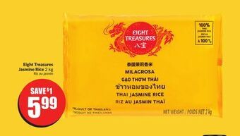 Chalo FreshCo Eight treasures jasmine rice 2 kg offer