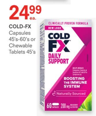 IDA Pharmacy Cold-fx offer