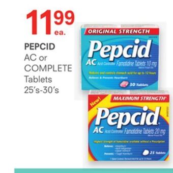 IDA Pharmacy Pepcid offer