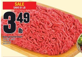 Zehrs Markets Lean ground beef offer