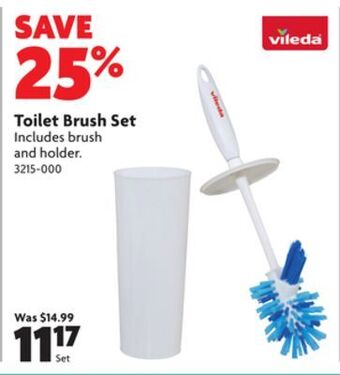 Home Hardware Toilet brush set offer