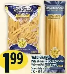 Marché Adonis Valdigrano Pasta 250-500 g offer