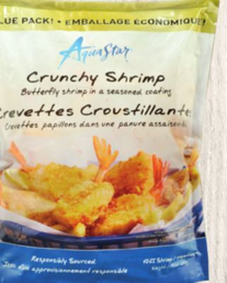 Giant Tiger Aqua star frozen shrimp offer