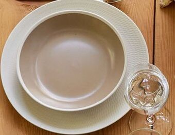 Stokes Quartz white 12-pc dinnerware set offer