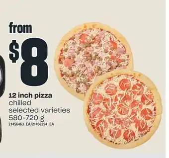 Valu-mart 12 inch pizza, 580-720 g offer