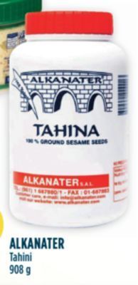 Marché Adonis Alkanater tahini offer