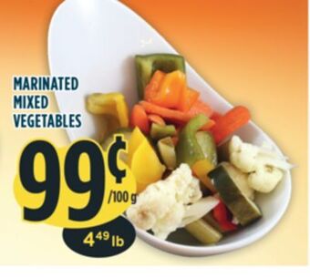 Marché Adonis Marinated mixed vegetables offer