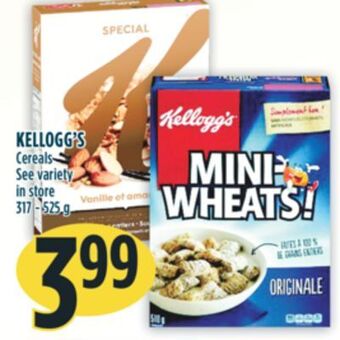Marché Adonis Kellogg's cereals offer