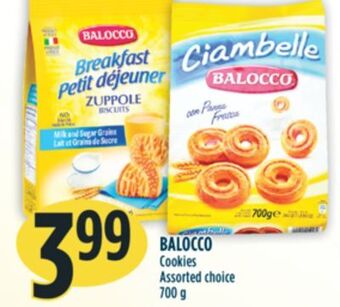 Marché Adonis Balocco cookies offer
