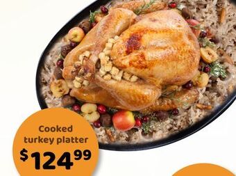 Marché Adonis Cooked turkey platter offer