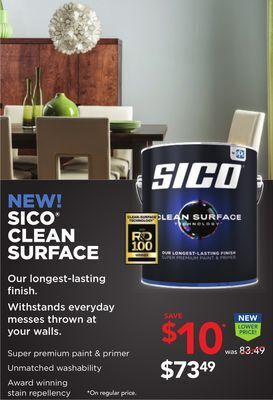 RONA Sico® clean surface paint offer