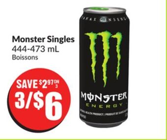 FreshCo Monster singles offer