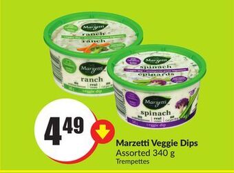 FreshCo Marzetti veggie dips assorted 340 g offer