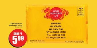 FreshCo Eight treasures jasmine rice 2 kg offer