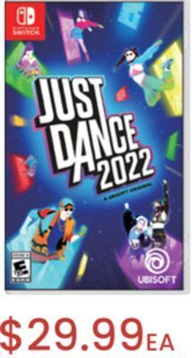 GameStop Just dance 2022 offer