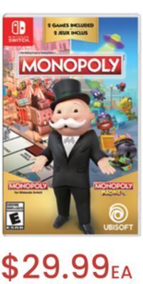 GameStop Monopoly plus and monopoly madness offer